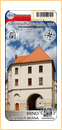 Obrázek č. 1, Turistické známky, No. 1816 - Měnínská brána - Brno
