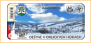 Obrázek č. 1, Turistické známky, No. 31 - Deštné v Orlických Horách, zimní